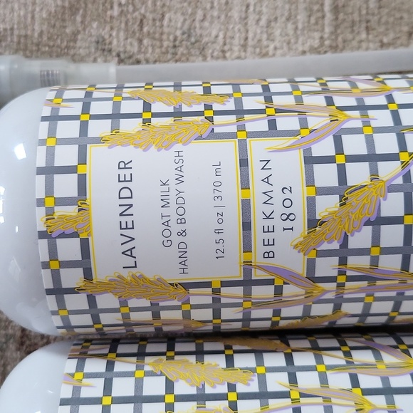 Beekman 1802 Goat Milk Lavendar Body Wash and Lotion - Picture 3 of 3